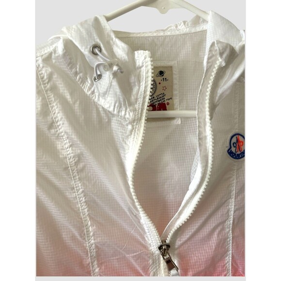 Kids Windbreaker Jacket Hood Full Zip Pockets Youth Size Lg 10-12 Unisex NWT - Picture 3 of 7